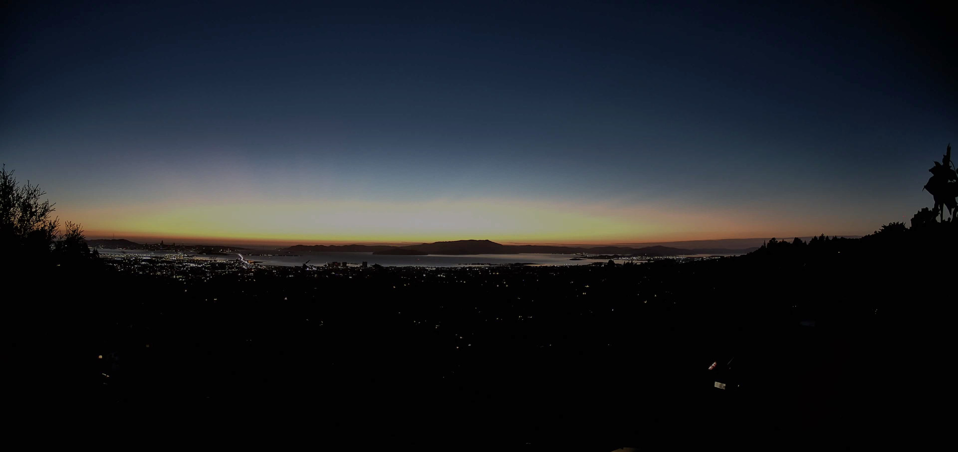 Sunset sky captured on 3 October 2026