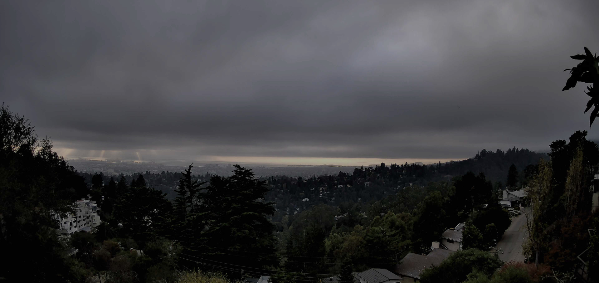 Sunset sky captured on 9 October 2026