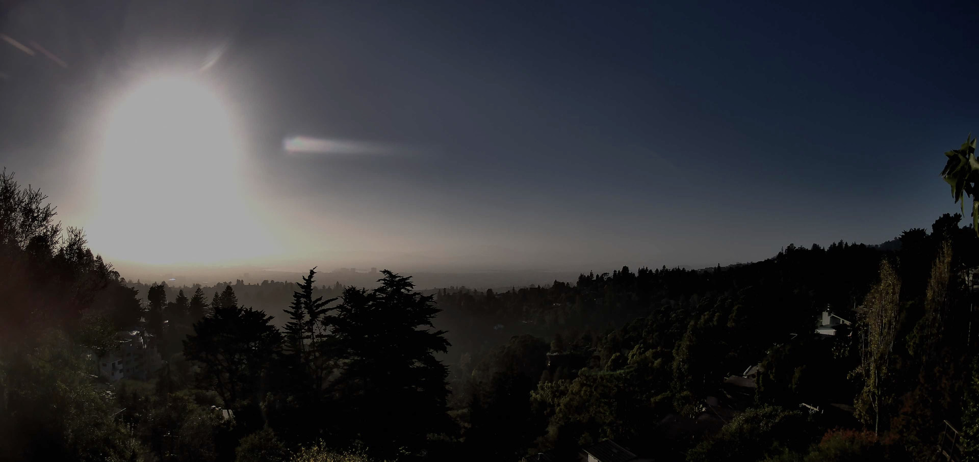 Sunset sky captured on 10 October 2026