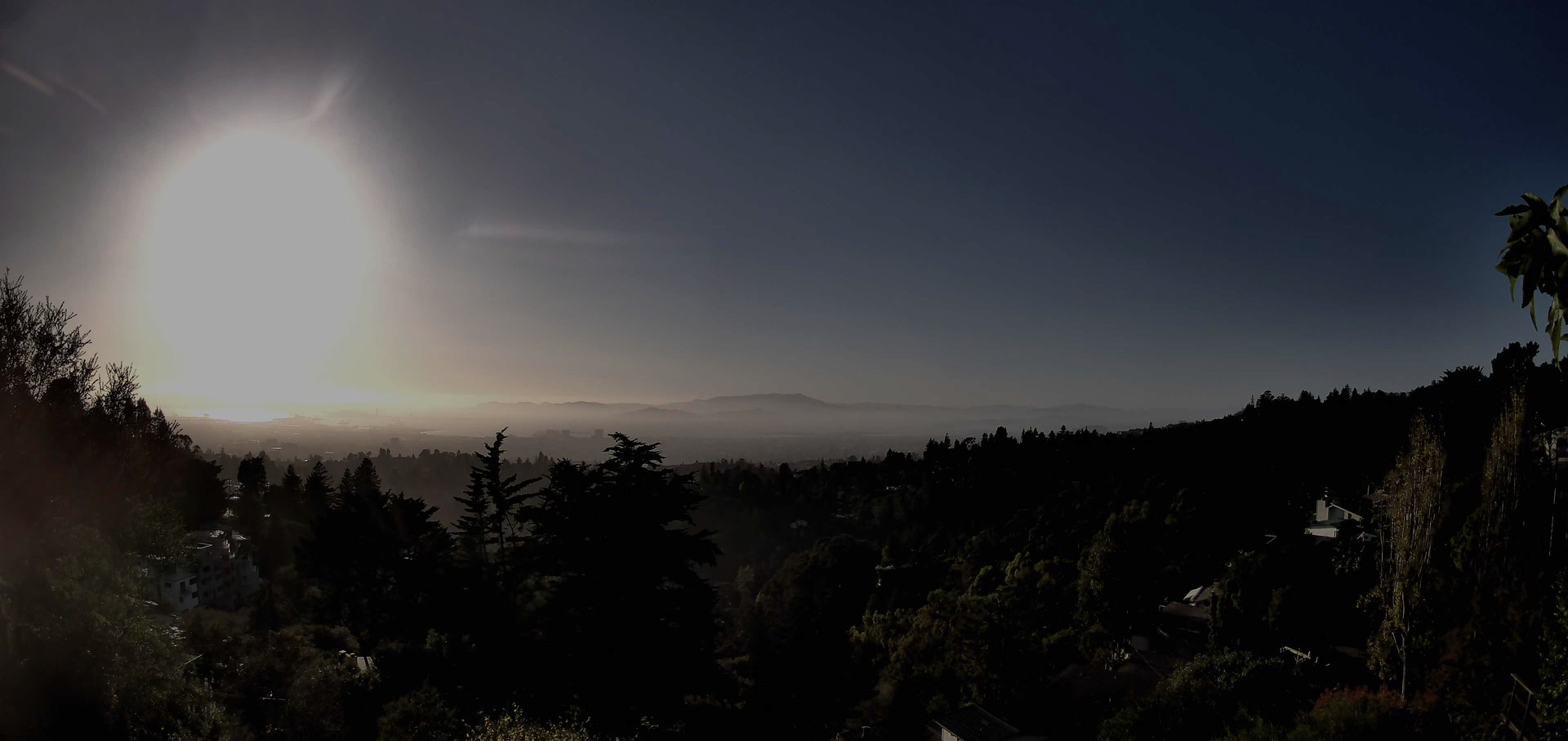 Sunset sky captured on 12 October 2026